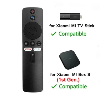 ใหม่สําหรับ Xiaomi MI กล่อง S บลูทูธรีโมทคอนโทรล XMRM-006 สมาร์ททีวีกล่อง MI TV Stick MDZ-22-AB MDZ-24-AA Google Assistant Xiaomi MI กล่อง 4S 4K รีโมทคอนโทรล