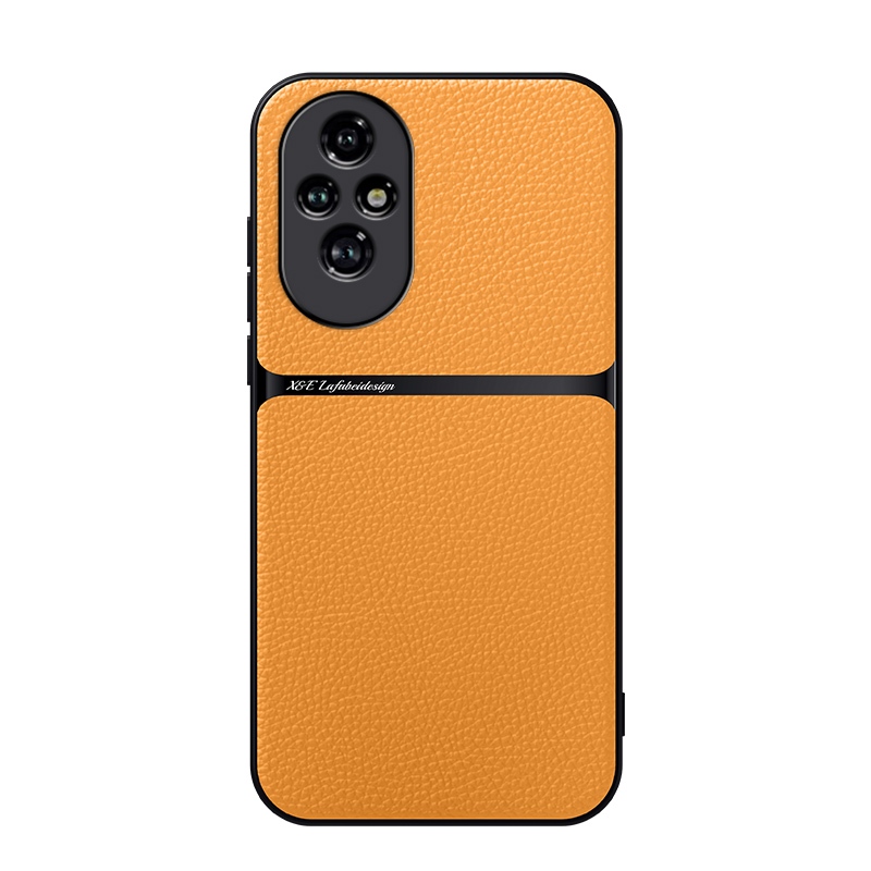 สําหรับ Huawei Honor 200/Honor 200 Pro,น้ําหนักเบา,ป้องกันการตก,เคสป้องกันโทรศัพท์หนังวัวคุณภาพสูง