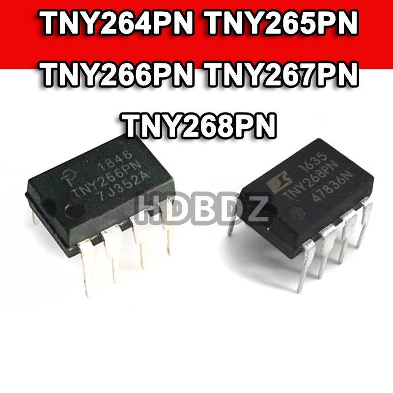 5~10 ชิ้น TNY264PN TNY265PN TNY266PN TNY267PN TNY268PN DIP7 ชิปการจัดการพลังงาน IC SMD