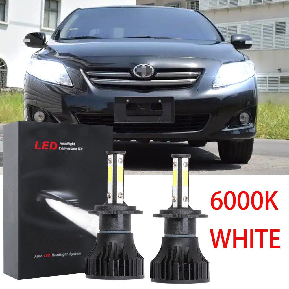สําหรับ Toyota Altis E140 2006-2012 (โคมไฟไฟหน้า) - ด้านหน้า LED ไฟหน้าหลอดไฟชุดแปลง 6000K 12V-32V ส