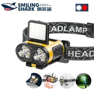 SmilingShark TD0199 ไฟฉายคาดหัว LED มินิ ซุปเปอร์ไบรท์ เซนเซ…