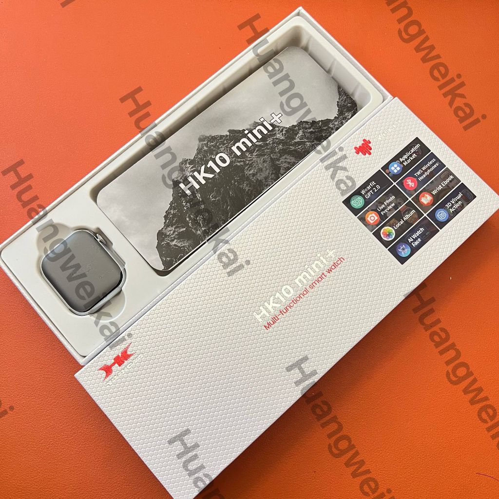 42 มม.2025 Super AMOLED HK10 mini + สมาร์ทวอทช์สําหรับแชทของผู้หญิง GPT เข็มทิศ NFC voice assistant 