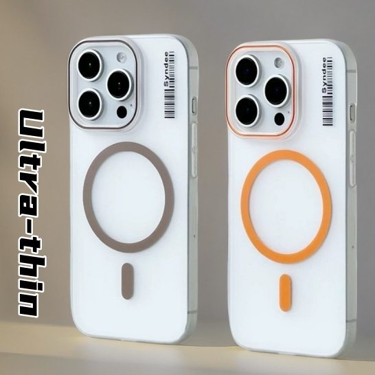 【Ultra-thin/Matte Pc hard case/Orange】เคส compatible for iphone 11 12 13 14 15 16 pro max case