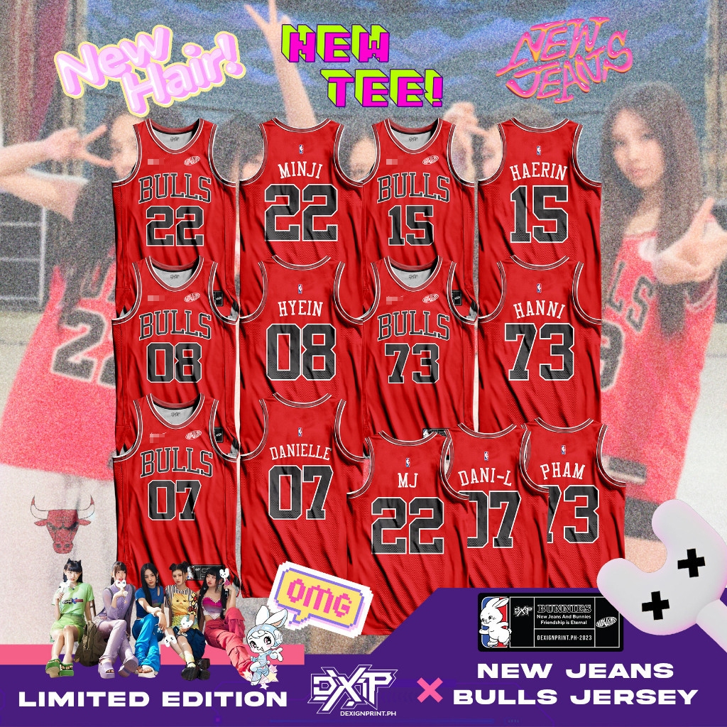 New Jeans Inspired Jersey Limted Edition