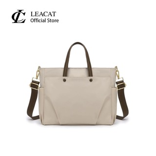 แบน กระเป๋าแล็ปท็อปสําหรับผู้หญิงหนึ่งไหล่แบบพกพาความจุขนาดใ…