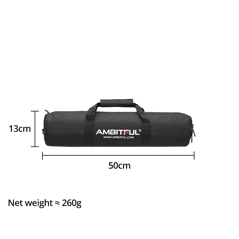 Ambystful TB50cm - 125cm รุ่นหนากระเป๋าถือขาตั้งกระเป๋าพกพาร่ม Softbox กระเป๋าถือ