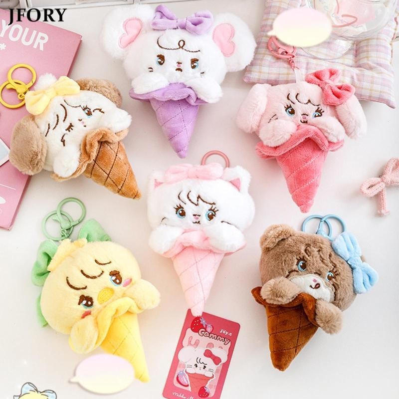 Jfory 6ชิ้นส่วนMIKKOชิ้นตุ๊กตาพวงกุญแจแปลกใหม่น่ารักพวงกุญแจสําหรับ Key กระเป๋าเป้สะพายหลัง Party Favor