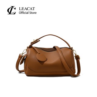 Leacat กระเป๋าสําหรับผู้หญิง crossbody หนังนุ่มขนาดใหญ่ความจ…