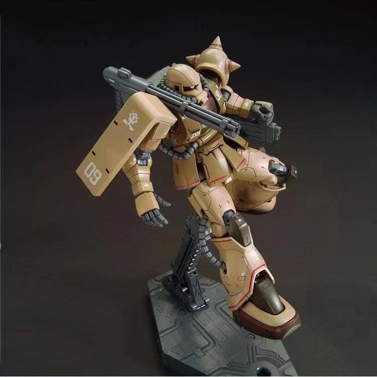 Zhagu ครอบครัว Desert Zhagu สีเขียว Zhagu สีแดง Zhagu HG1/144 Flying Tiger Gundam ประกอบรุ่น
