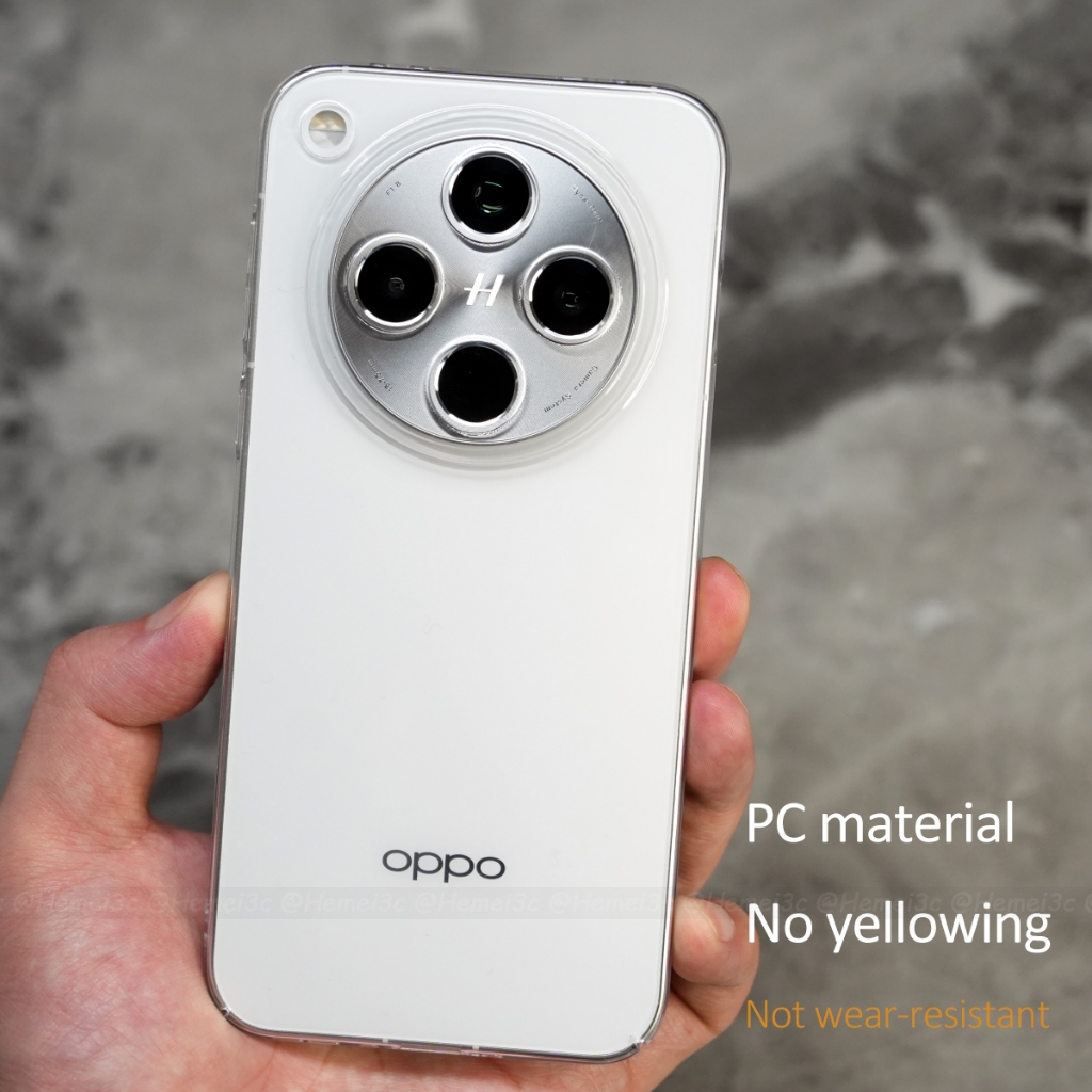 สําหรับ OPPO Find X8 X8s X8s+ Pro Ultra Casing No Yellowing Transparent Ultra-thin Hard PC Phone Cas