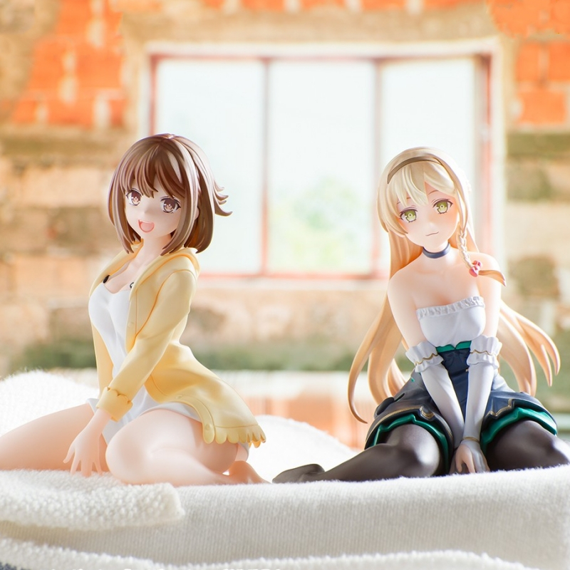 8 ซม. Atelier Ryza Reisalin Stout Klaudia Valentz ตัวเลขการกระทํา PVC รุ่นของเล่นเกมรูปปั้นสะสมตุ๊กตาเด็กคริสต์มาสของขวัญ