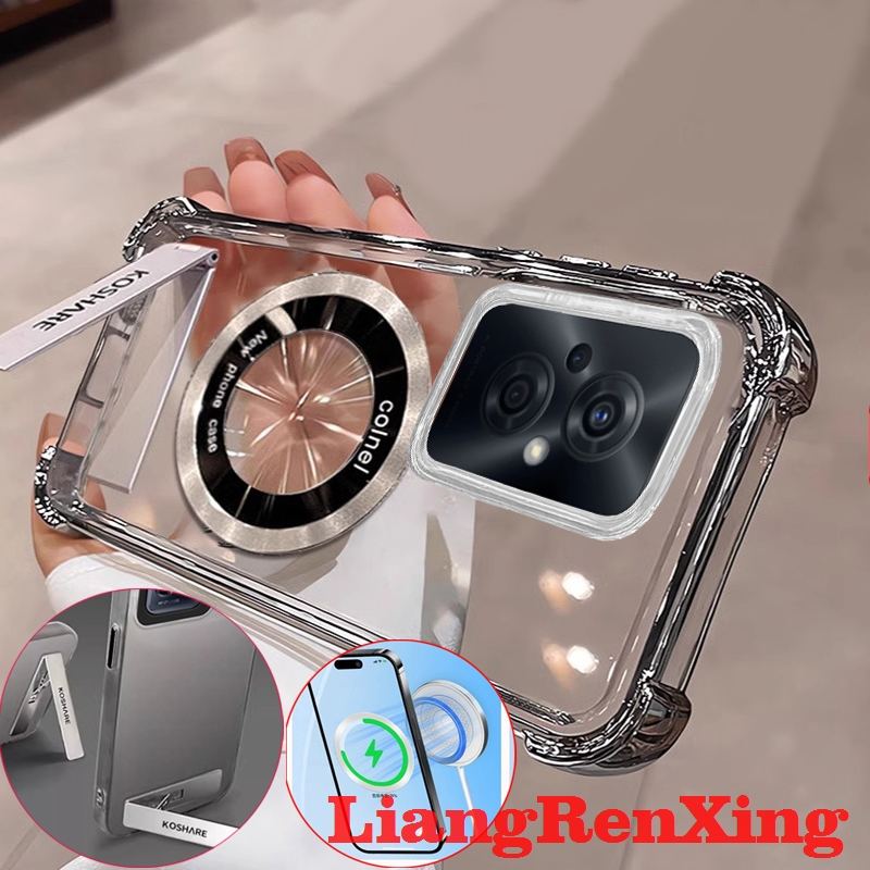 FOR เคส Case สำหรับ OPPO Reno 8Z 5G Reno 8 Z 5G reno8 Z 5G โทรศัพท์ปลอก softcase ล้างกันกระแทกที่ครอบการออกแบบใหม่ความงามที่ชัดเจนกับผู้ถือไร้สายแม่เหล็ก tmcbcx01