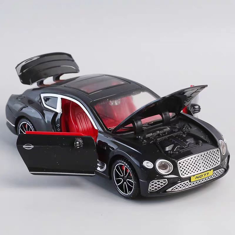 เด็กเพลงของเล่นรถแสง Bentley Rolls Royce รถสปอร์ตของเล่นเด็กรถรุ่น