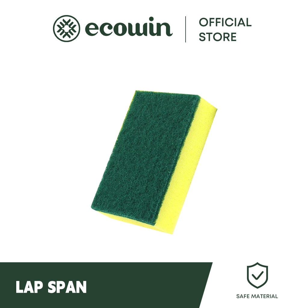 เครื่องครัว Ecowin กระทะไม่ติดกระทะใช้ได้กับ ทําความสะอาดขัดอ่างล้างหน้าล้างจานเช็ดเครื่องครัว (ของข