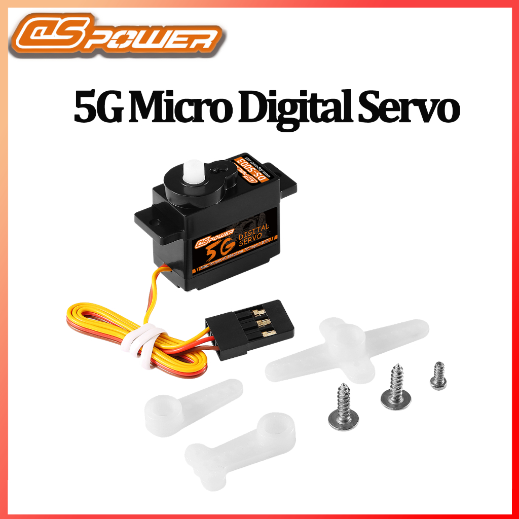 Dspower 5g Micro Digital Servo เกียร์พลาสติก Mini Servos สําหรับ RC รถ WLtoys k969 k989 k999 Mini Q 