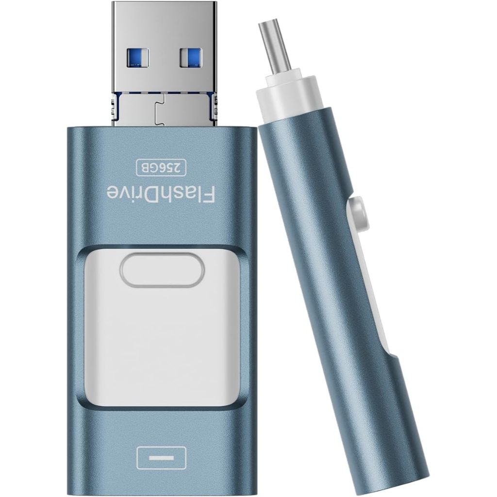 แฟลชไดรฟ์ 2tb แท่งหน่วยความจํา Type-C 4 in 1 เหมาะสําหรับคอมพิวเตอร์ Apple Android ฮาร์ดไดรฟ์ภายนอกมือถือ