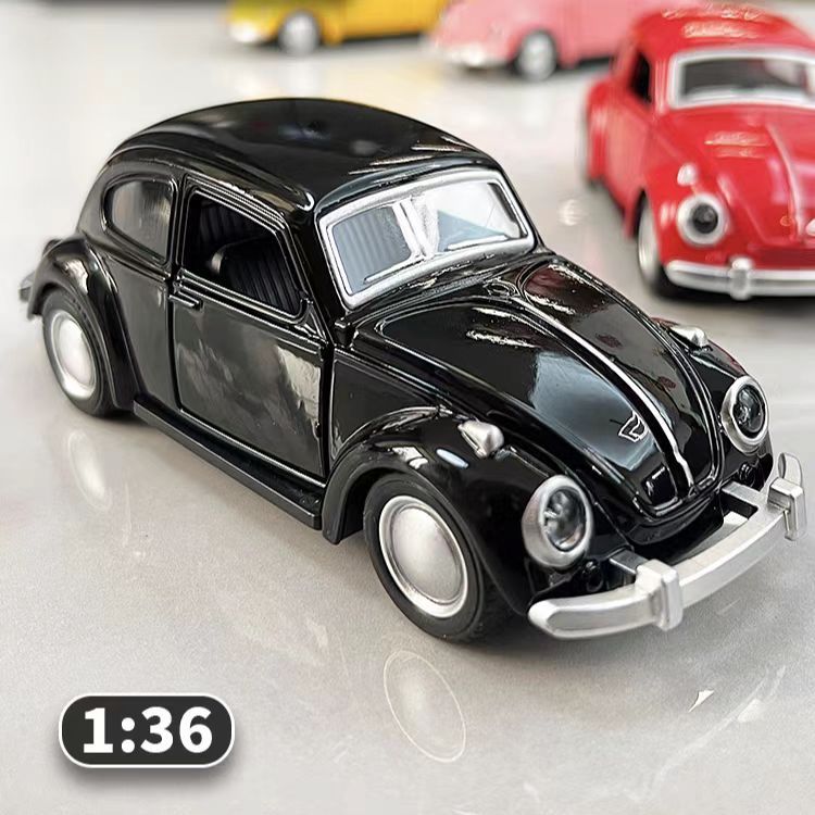 ด้วงคลาสสิกรถอัลลอยรถรุ่นรถของเล่นรถของเล่นเด็กสามารถเปิดประตู - รูปที่ 6