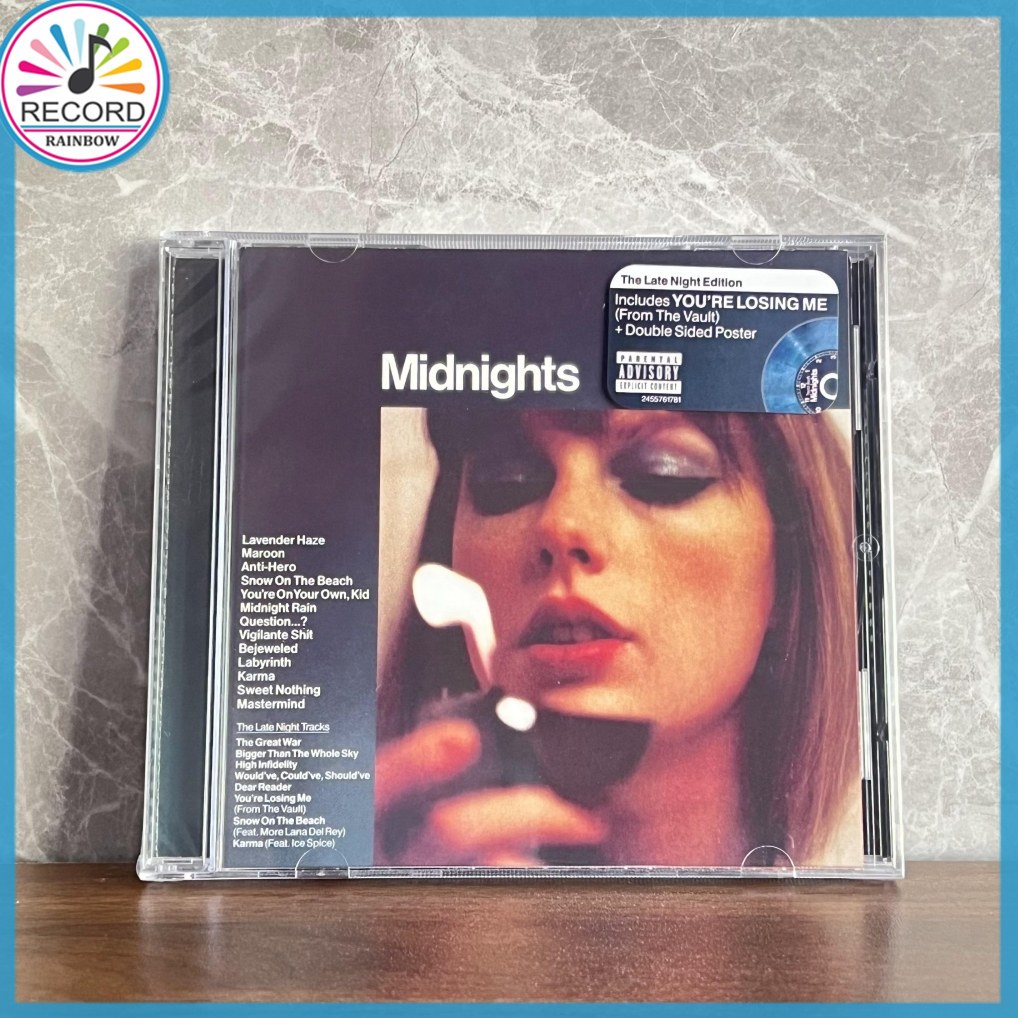 Taylor Swift - Midnights The Late Night Edition Original Album Deluxe Edition [Sealed]