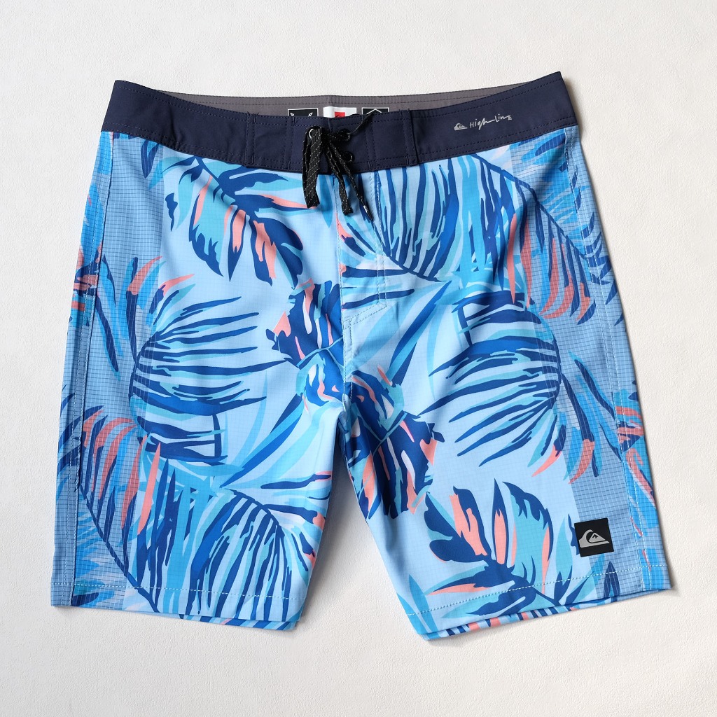 คุณภาพสูงผู้ชายเบอร์มิวดา BoardShort Beachกางเกงขาสั้นกันน้ํา 4-way Strech Beach Surfกางเกงขาสั้นแห้งเร็วGymฟิตเนสเพาะกายกางเกง
