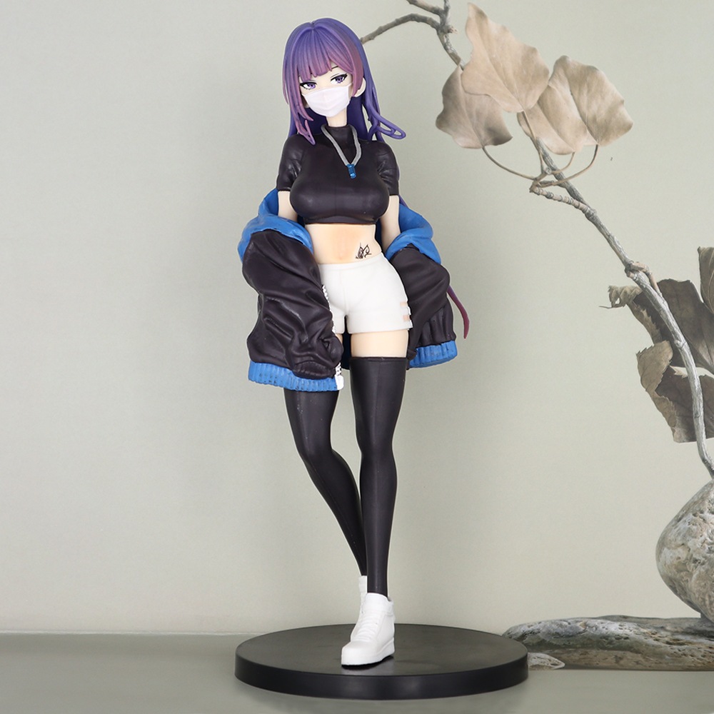 25 ซม.Maxcute Masked Girl Yuna Biya Luna YD สาวของเล่นอะนิเมะญี่ปุ่นรูปของเล่นเกม PVC Action Figure ผู้ใหญ่คอลเลกชันตุ๊กตา