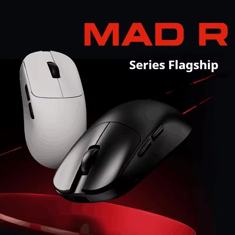 ใหม่ Vxe Mad R/R Major Gaming E-Sports เมาส์ Paw33795/3950 Dual-Mode ไม่มีรูพรุนน้ําหนักเบา Ergonomic Standard 8k