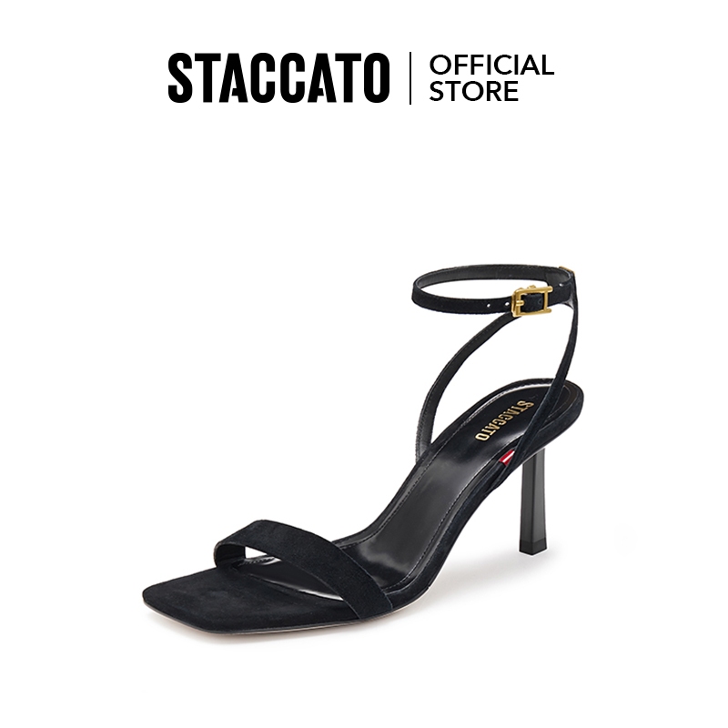 Staccato Womens Strappy Stilettos Dress Heels รองเท้าแตะส้นเข็มผู้หญิง EBB45