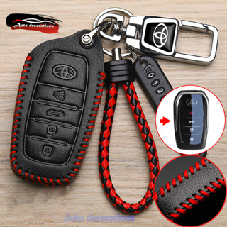 4ปุ่ม Toyota GR SPORT FORTUNER ปลอกกุญแจ Toyota พวงกุญแจหนัง…