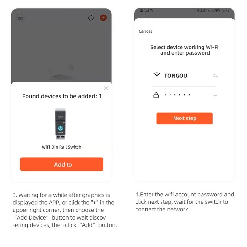 Tuya Smart Circuit Breaker Wi-Fi Circuit Switch 1P 63A Din Rail รีโมทคอนโทรลไร้สายรีเลย์พร้อม Power Meter