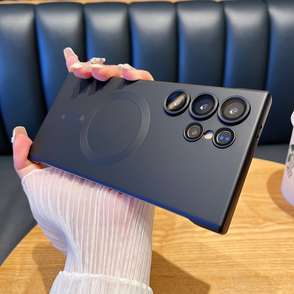 ภาพวาดสีน้ํามันไร้กรอบเคสโทรศัพท์แม่เหล็กสําหรับ Samsung Galaxy S25 S24 S23 Ultra Glass เลนส์ฝาครอบป้องกัน - รูปที่ 7