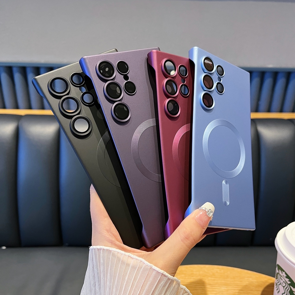 ภาพวาดสีน้ํามันไร้กรอบเคสโทรศัพท์แม่เหล็กสําหรับ Samsung Galaxy S25 S24 S23 Ultra Glass เลนส์ฝาครอบป้องกัน - รูปที่ 6