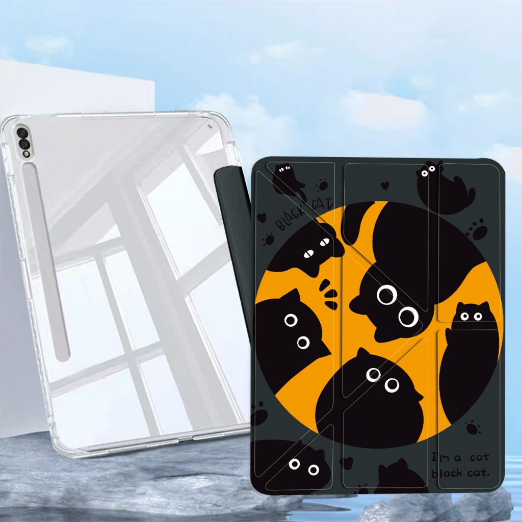 เคสฝาพับ ซัมซุง Tab case For Samsung Galaxy Tab S7 S8 S9 S6 lite S10+ S7FE S9FE S9FE+ A8 A9 A9+ Galaxy Tab S8+ S9+ S7+ Y-Fold Case Samsung เคส Galaxy ราคา ถูกที่สุด ดีลบีเคเค แกลเลอรีภาพที่ 4