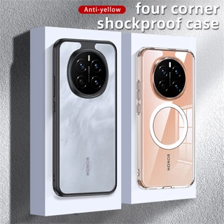 UFLAXE ICEY - เคส Honor Magic 7 Pro - เคสแข็งใสกันเหลืองกันกระแทก เคสโทรศัพท์ด้านบางเฉียบป้องกันรอยนิ้วมือ