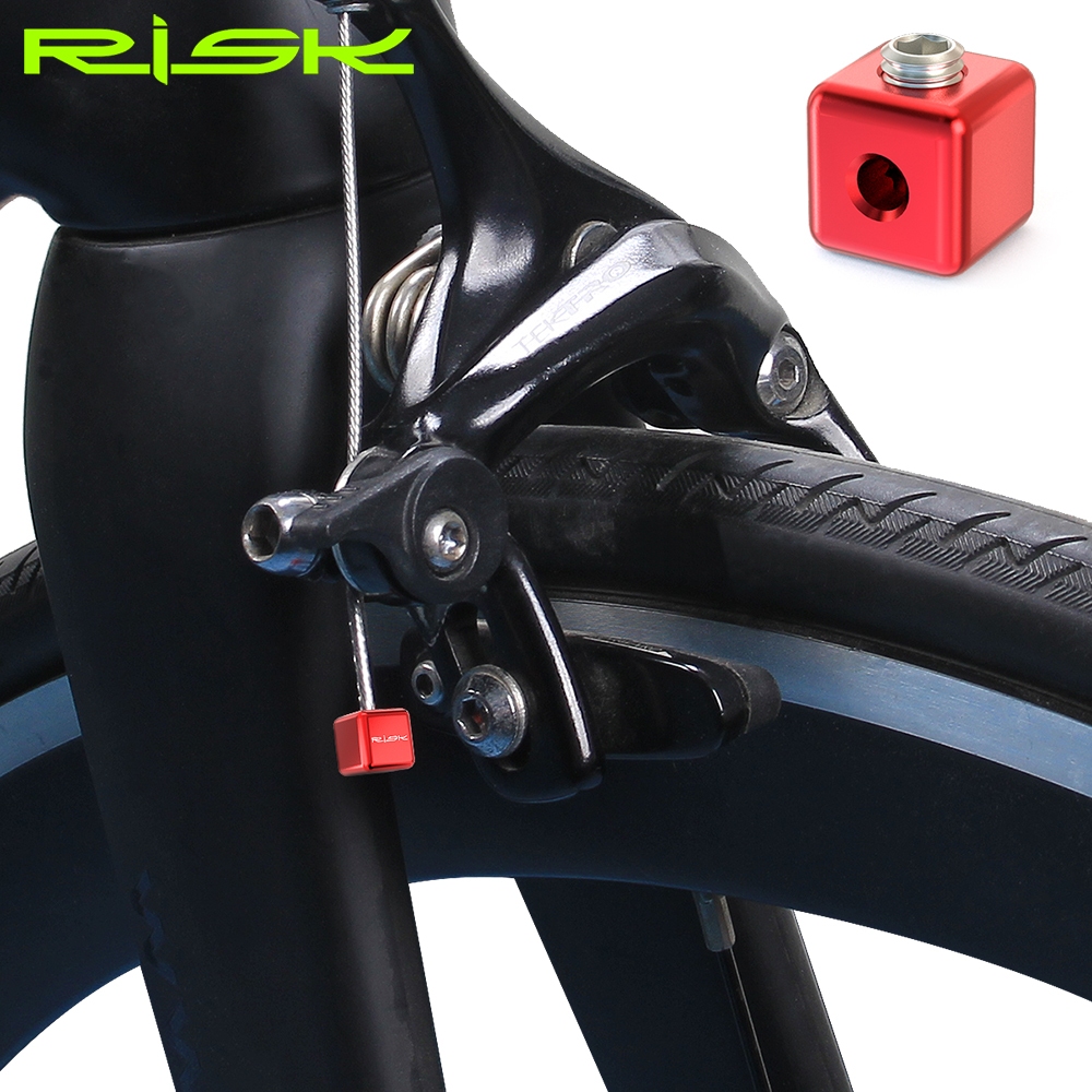 Risk จักรยาน Sugar Cube Cable Tail Cap ความเร็วตัวแปรสายเบรค Core Cap แผนที่รถสายหลอดด้านในชุดฝาครอบสายเคเบิลสี