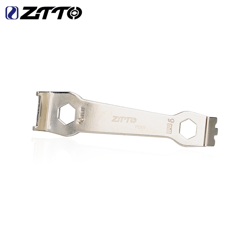 Ztto จักรยาน 9 & 10 มม.Chainring สกรูประแจ MTB Chain แหวนสลักเกลียว Key แผนที่จักรยาน Crankset Bolt Nut Bolt ถอด Spanner ซ่อมเครื่องมือ