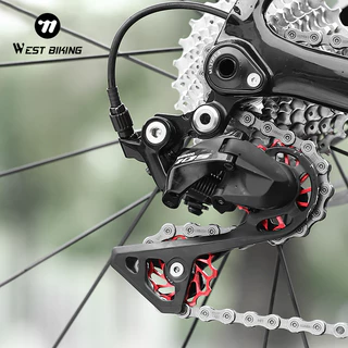 WEST BIKING ไกด์ล้อหลัง เซรามิค อะลูมิเนียมอัลลอย 11T 13T สําหรับจักรยานเสือภูเขา