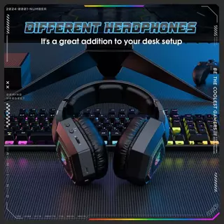 Onikuma GT806 Three Mode Headphone หูฟังเกมมิ่ง 3 โหมด Bluetooth 5.3 / 2.4G / AUX 3.5mm.