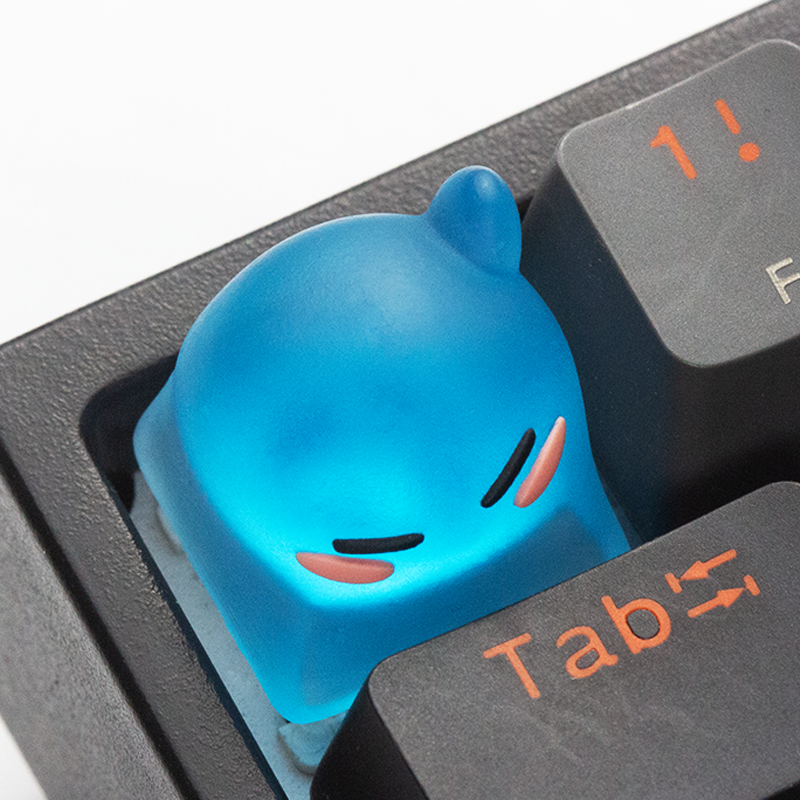 -LW- Slime Resin Keycaps ที่กําหนดเองคีย์บอร์ดแบบกลไกส่วนบุคคล Keycaps