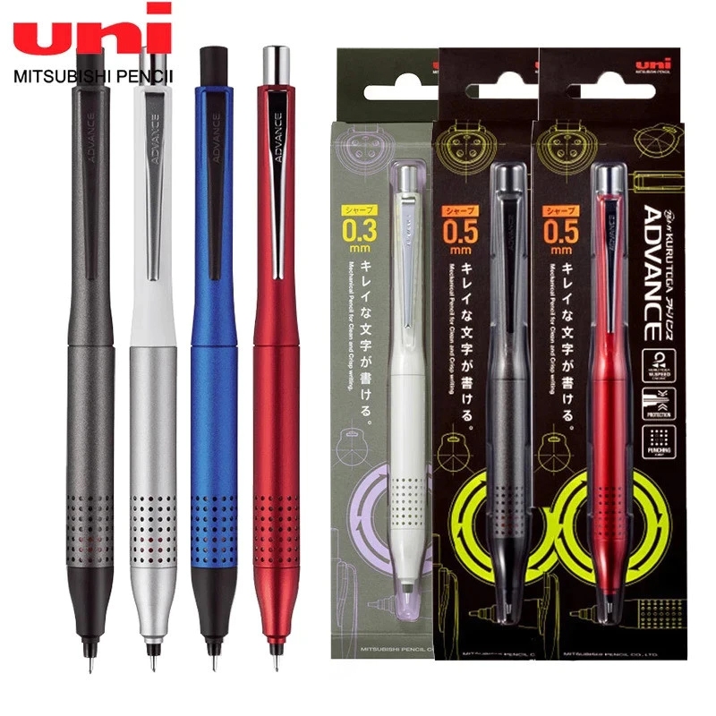 Uni M5-1030 Kuru Toga Advance อัพเกรดรุ่นดินสอ 0.5 มม.ความเร็วสองเท่า KURUTOGA เครื่องยนต์ตะกั่วอัตโ