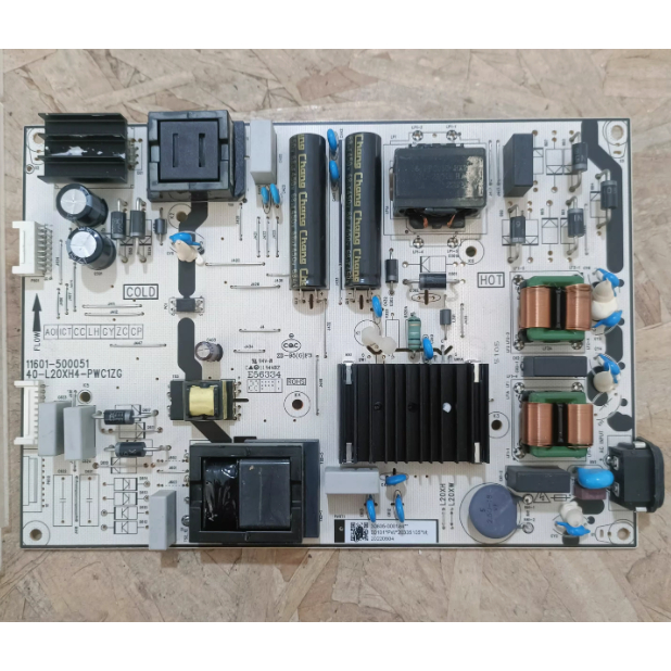 Original 40-L20XH4-PWC1ZG สําหรับ TCL 55T7E power board 40-L20XH4-PWC1ZG 11601-500051 ทดสอบ