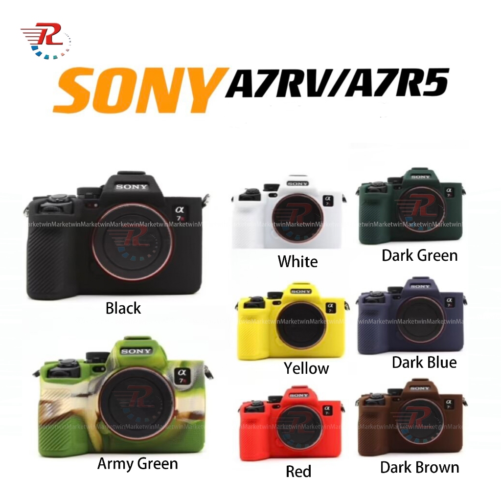 Sony A7RV A7R Mark V ยางซิลิโคนอ่อนกล้องสําหรับ Sony A7RV A7R Mark V