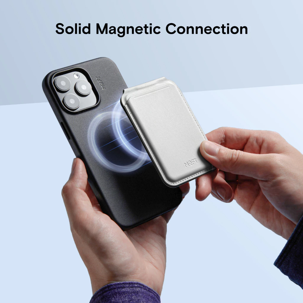 MOFT Snap Flash Wallet ขาตั้งโทรศัพท์มือถือ กระเป๋าสตางค์ พร้อม MagSaf ใช้งานสะดวก ทนทาน สําหรับสมาร์ทโฟน เปิดหน้าต่าง ID และบานพับเหล็ก thumbnail 4