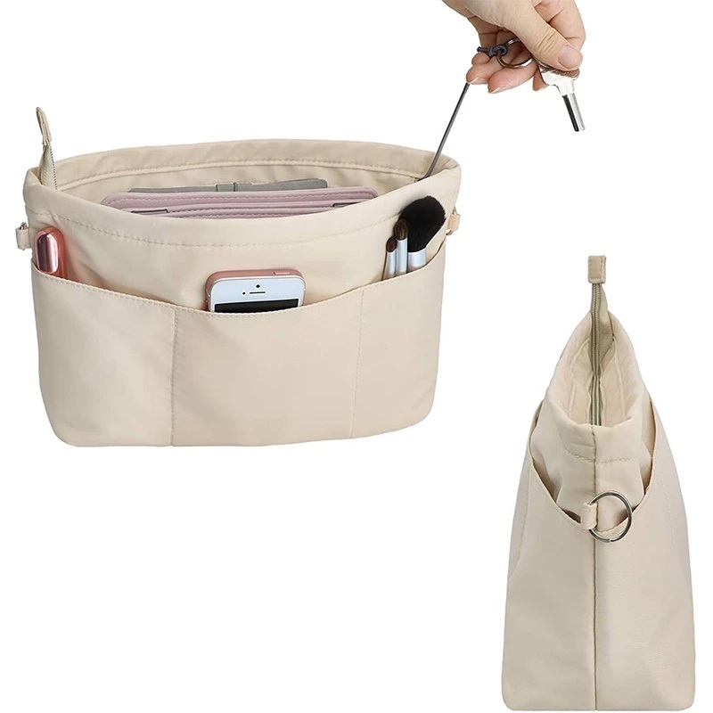กระเป๋า Organizer ใส่ Zipped Top สําหรับ Tote Bag กระเป๋าถือ Shaper 13 กระเป๋า