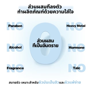 dewyblue Tea Tree Blur Powder แป้งคุมมัน ไม่มีสี ไม่ฟุ้ง เบลอรูขุมขน เหมาะสำหรับผิวมันเป็นสิวง่าย