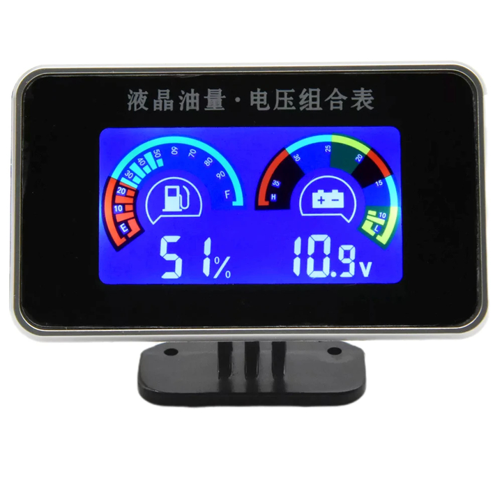 รถรถบรรทุกรถการเกษตรดัดแปลงทั่วไปของเหลวคริสตัลอิเล็กทรอนิกส์น้ํามันแรงดันไฟฟ้ารวมกันเมตร12โวลต์24โวลต์