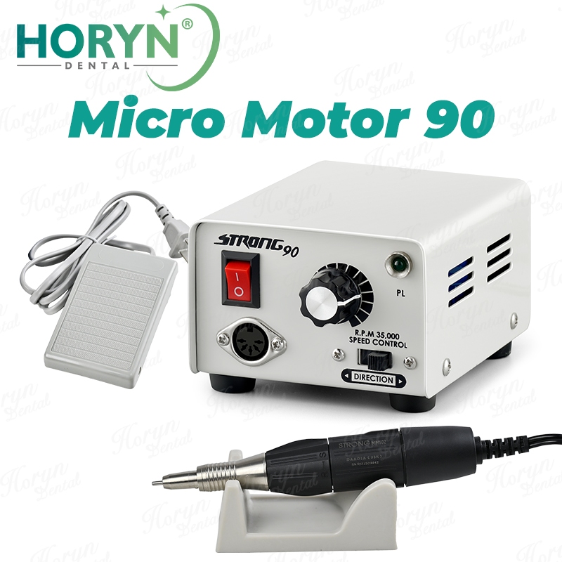เครื่องทันตกรรมไฟฟ้า 90 102 E-Type 35000RMP สําหรับขัดฟัน