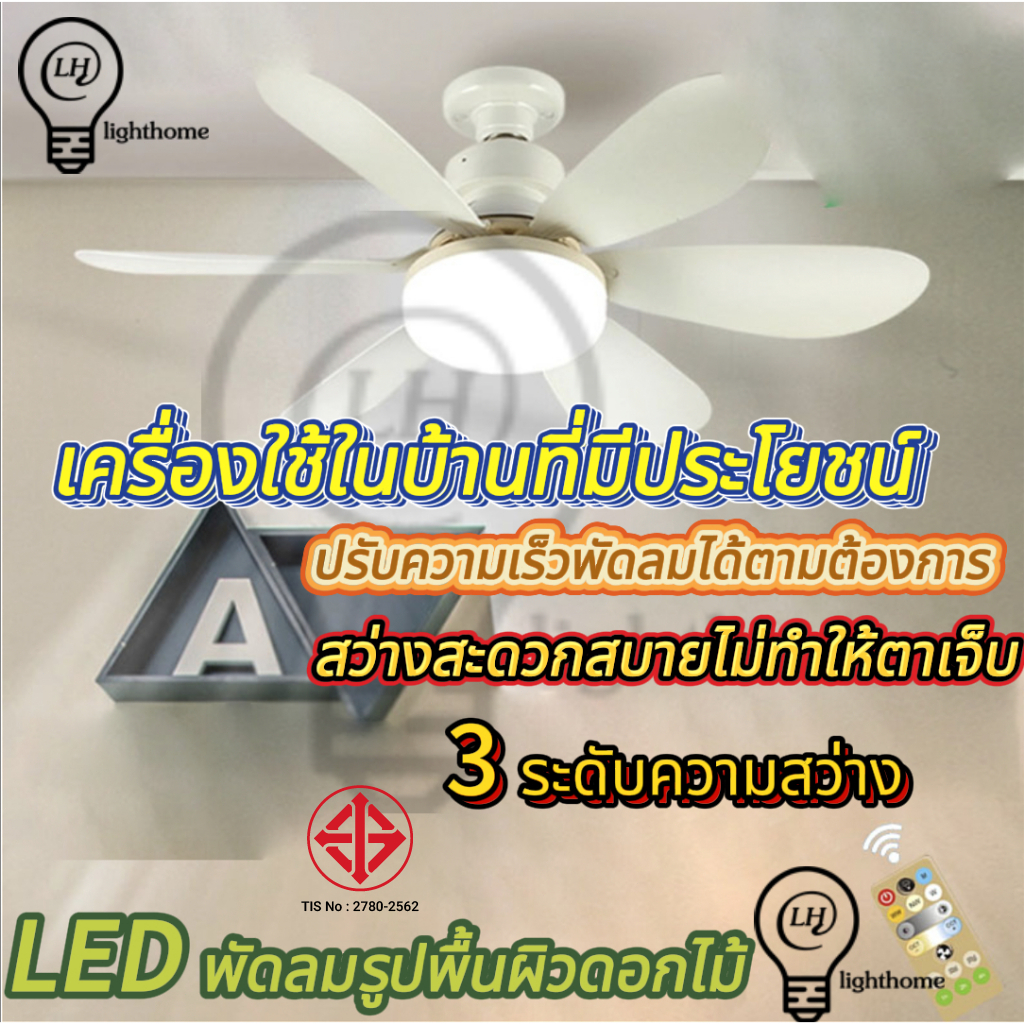 Fengyasong หลอดไฟLED หลอดใช้ในบ้าน ใช้กับขั้ว E27 หลอดไฟUFO ไม่กินไฟ ถนอมสายตา สว่าง ทนทาน ไฟแสงสีขาว หลอดไฟอัจฉริยะ