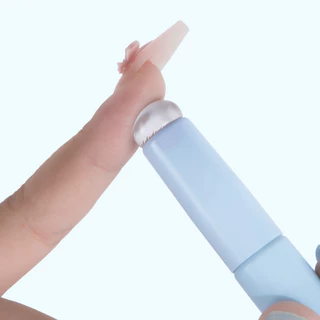 dewyblue bubble makeup brush & lip brush_แปรงลิปซิลิโคน ไม่กินเนื้อลิป สะอาดได้ง่าย แบบพกพา แปรงแต่งหน้า