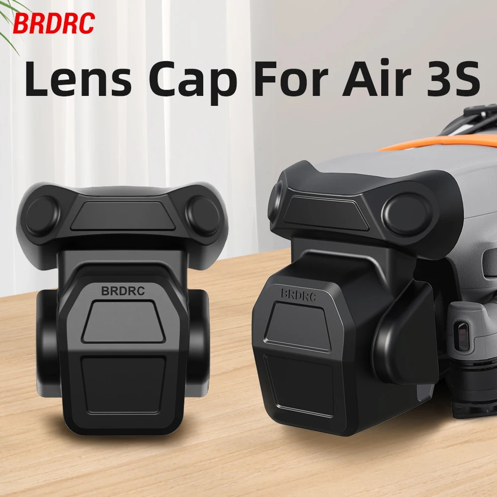 Brdrc เลนส์สําหรับ DJI Air 3S ป้องกัน Gimbal ล็อคฝาครอบกล้อง Anti-Scratch Protector Shell เลนส์ fixer อุปกรณ์เสริม