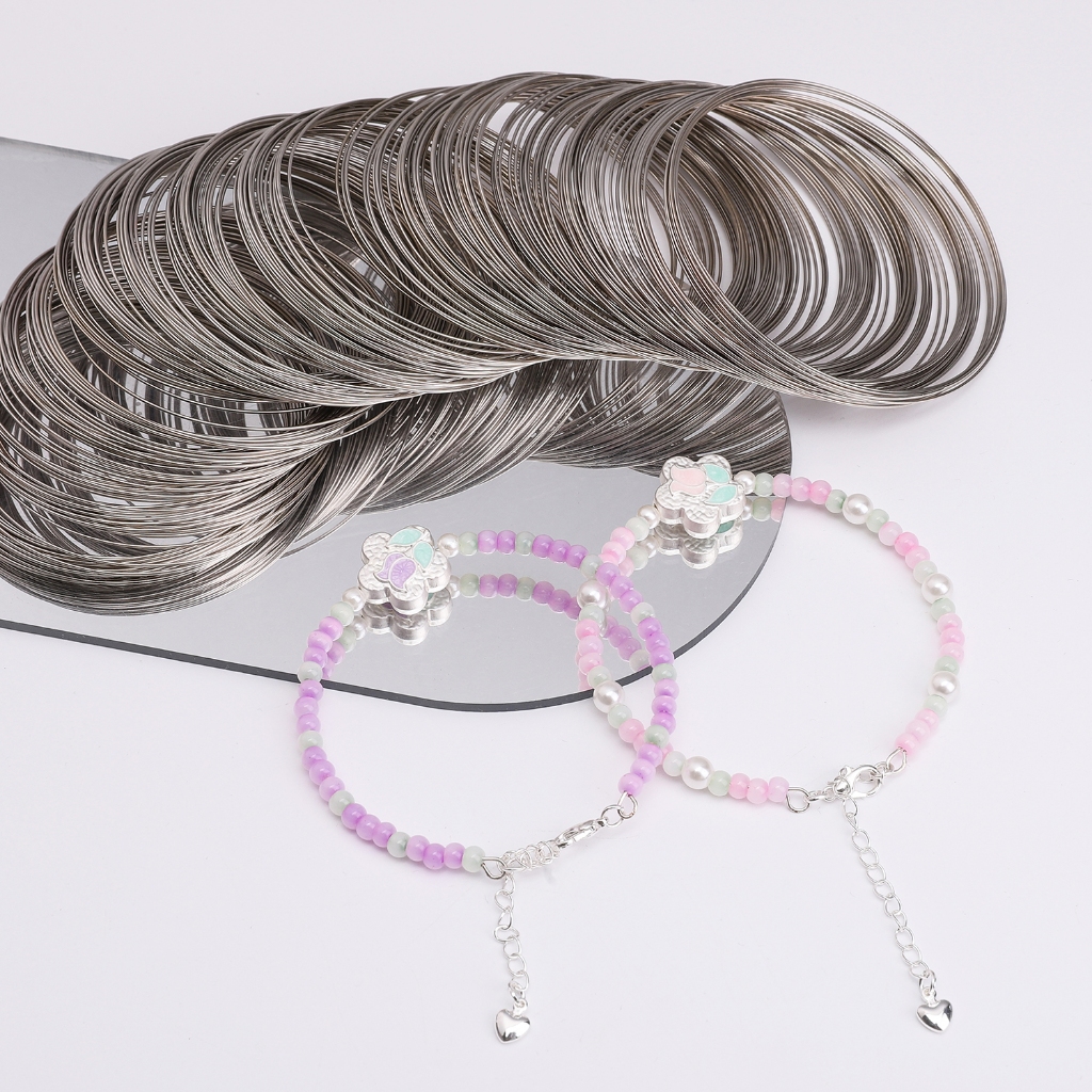 200ชิ้น/ถุง6มิลลิเมตร ลวดเหล็กสร้อยข้อมือแหวนอุปกรณ์เสริมสร้อยข้อมือใช้สําหรับ ทําเอง สร้อยข้อมือกระเป๋าเป้สะพายหลังจี้อุปกรณ์บ้ - รูปที่ 5