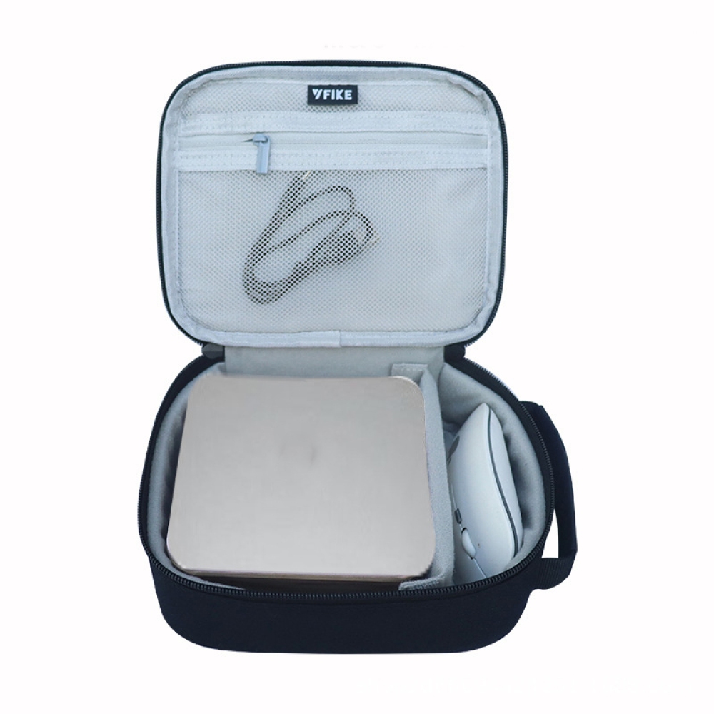 สําหรับ Mac Mini Travel Case,กระเป๋าถือกันกระแทกสําหรับปี 2024 Mac Mini คอมพิวเตอร์เดสก์ท็อปพร้อมชิป